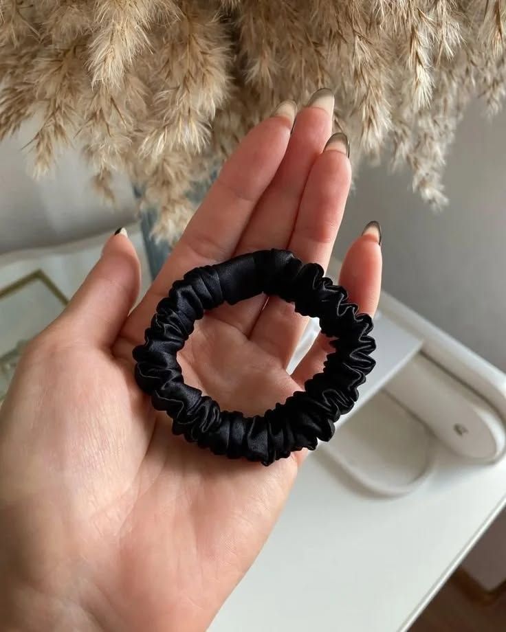 Silk Skinny Scrunchies