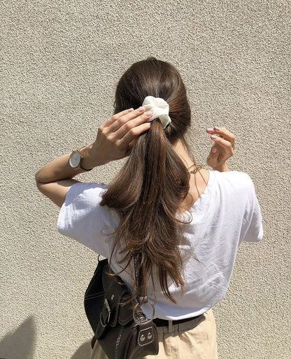 Silk Scrunchies Medium Size
